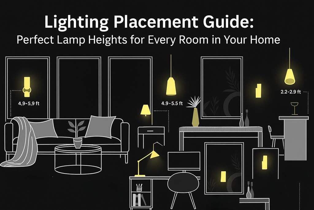 Lighting Placement Guide: Perfect Lamp Heights for Every Room in Your Home